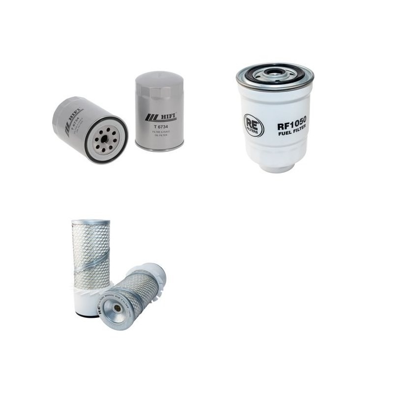 TCM FD 30 Z7S Filter Service Kit Air Oil Fuel Filters w/ISUZU C240PKJ Eng.