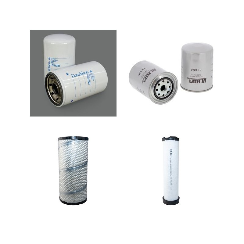 TCM FD 35 T8 Filter Service Kit Air Oil Fuel Filters w/ISUZU 6BG1QC Eng.