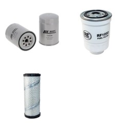 TCM FHD 15Z8 Filter Service Kit Air Oil Fuel Filters w/ISUZU C 240PKJ Eng.