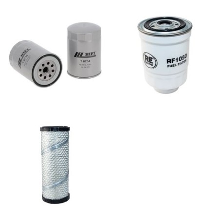 TCM FHD 15Z8 Filter Service Kit Air Oil Fuel Filters w/ISUZU C 240PKJ Eng.
