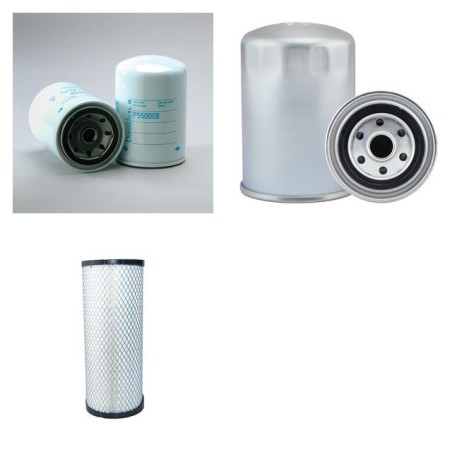 TCM FHD 18T3 Filter Service Kit Air Oil Fuel Filters w/Nissan TD 27-II Eng.