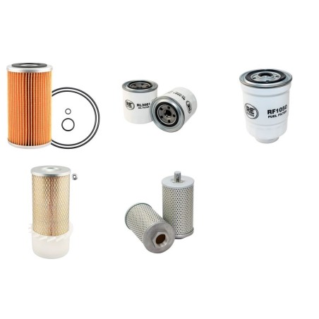 TCM FHD 25Z2.5 Filter Service Kit w/ISUZU 4BC2PE Eng.