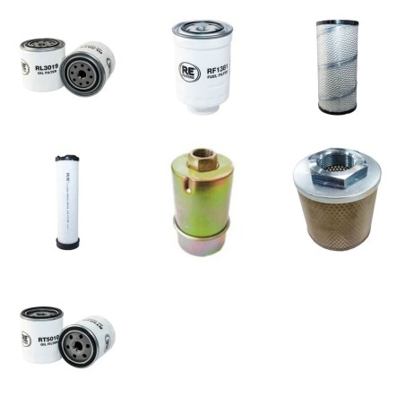 TOYOTA 7FD40 Filter Service Kit w/TOYOTA  Eng.