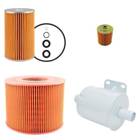 TOYOTA FD 30 Filter Service Kit w/2J DIESEL Eng.