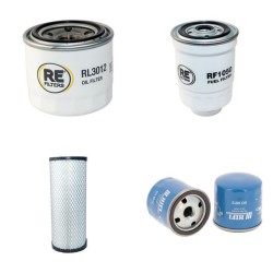 YALE FD 25 T Filter Service Kit w/Yanmar 4Tne-92 Eng.