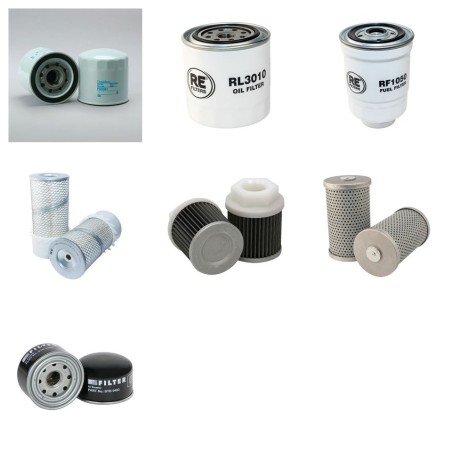 YALE GDC 40 RD Filter Service Kit w/MAZDA XA Eng.