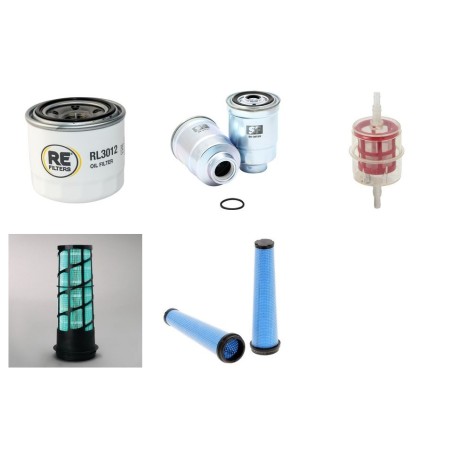 YALE GDP 35 VX Filter Service Kit w/Yanmar 4TNE98 Eng.