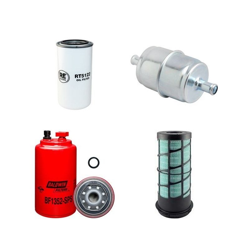 YALE GDP 40 VX5 Filter Service Kit w/Cummins QSB 3.3 Eng.