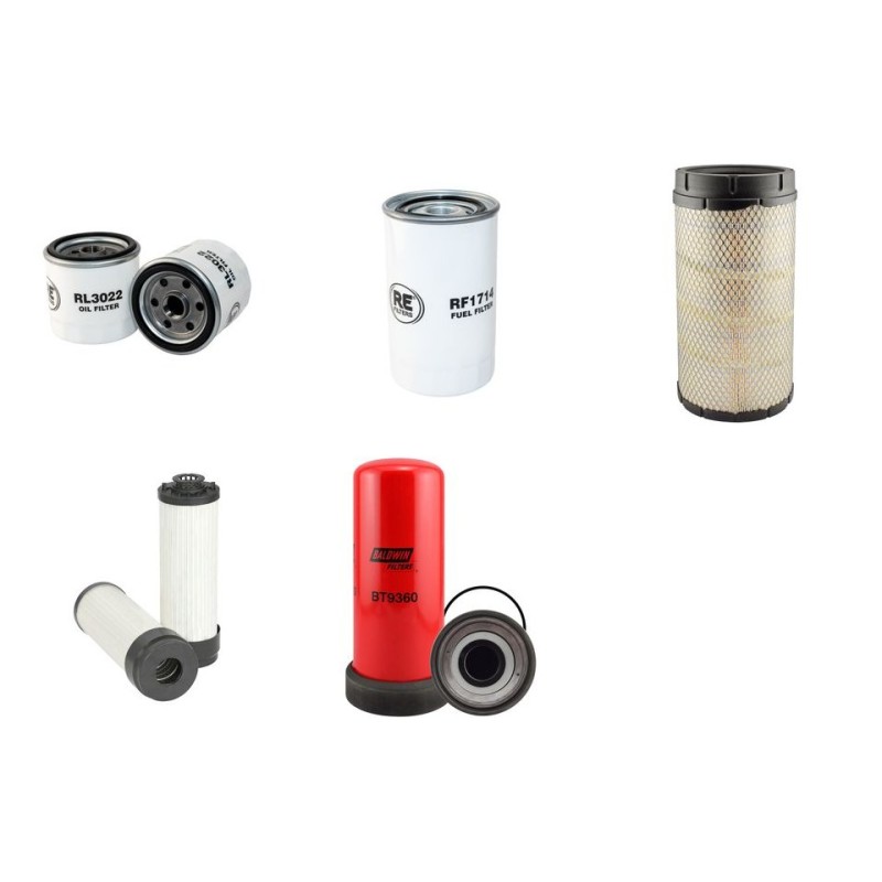YALE GDP 45 VX5/VX6 Filter Service Kit w/Cummins 4.5LT Eng.