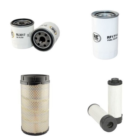 YALE GDP 55 VX Filter Service Kit w/Cummins 4.5LT Eng.