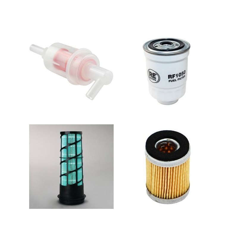 YALE GDP 160 X Filter Service Kit w/Yanmar 4TNE92 Eng.   YR  2009