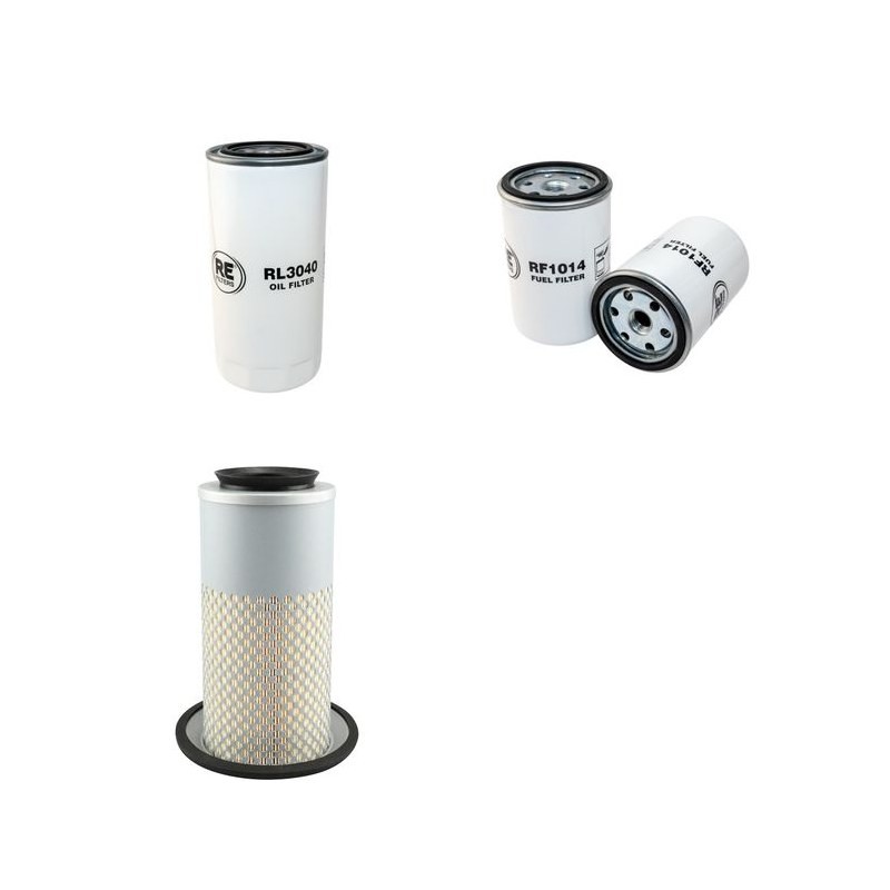 YUCHAI YCC 30 C/CD Filter Service Kit Air Oil Fuel Filters w/490BPG Eng.