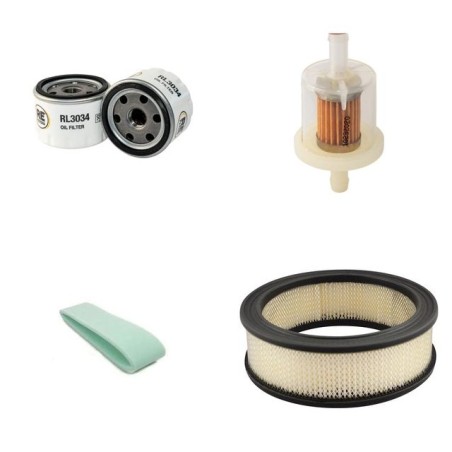 ETESIA HYDRO 100 MVEH Filter Service Kit Air Oil Fuel Filters w/BRIGGS+STATTON VANGUARD 18HP Eng.