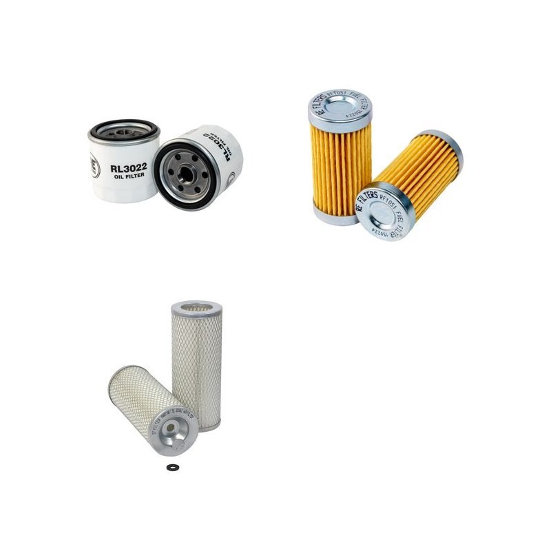 HONDA-LAWN Mower 8530D Filter Service Kit Air Oil Fuel Filters w/3 ZYL Eng.