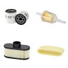 HUSQVARNA 316 TS AWD Filter Service Kit Air Oil Fuel Filters w/KAWASAKI FS 481V Eng.   YR  2013