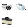 HUSQVARNA CTH 151 T Filter Service Kit w/Kawasaki FS 481V Eng.