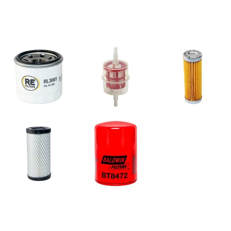 HUSQVARNA P 520 D Filter Service Kit w/Kubota D 902 Eng.