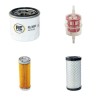 HUSQVARNA P 520 D Filter Service Kit Air Oil Fuel Filters w/Kubota D902 Eng.