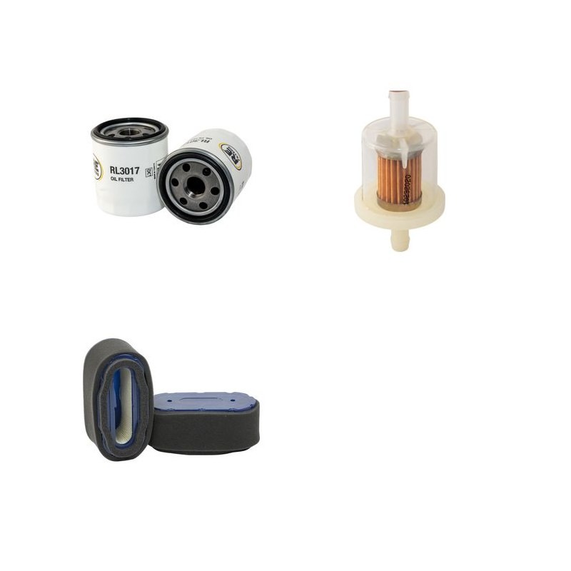 HUSQVARNA PF 21 AWD Filter Service Kit Air Oil Fuel Filters w/KAWASAKI FH 641V Eng.