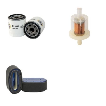 HUSQVARNA PF 21 AWD Filter Service Kit Air Oil Fuel Filters w/KAWASAKI FH 641V Eng.