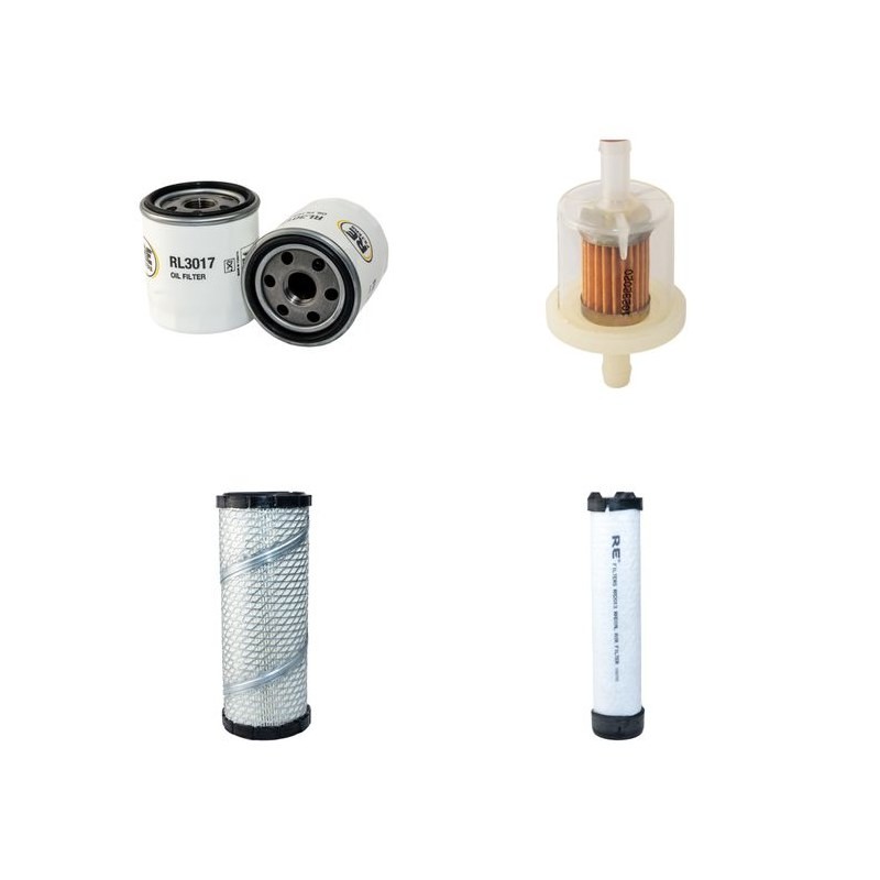 HUSQVARNA PF 21 W Filter Service Kit Air Oil Fuel Filters w/KAWASAKI FH 641VB Eng.