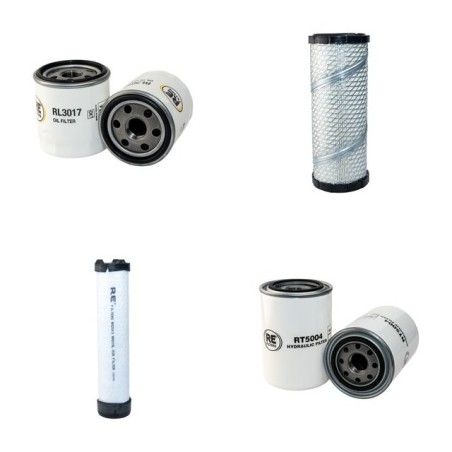 HUSQVARNA RIDER 17 P 524 Filter Service Kit w/Kawasaki FH 641V Eng.