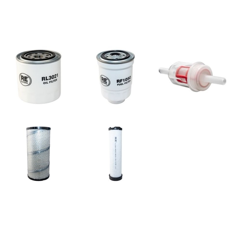 Filter Kit for Kubota Engines V 3800T 