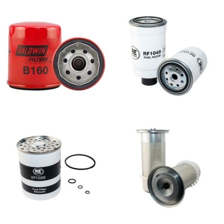 SLANZI 105 Serie Filter Service Kit w/4000 Turbo Eng. SN n/a
