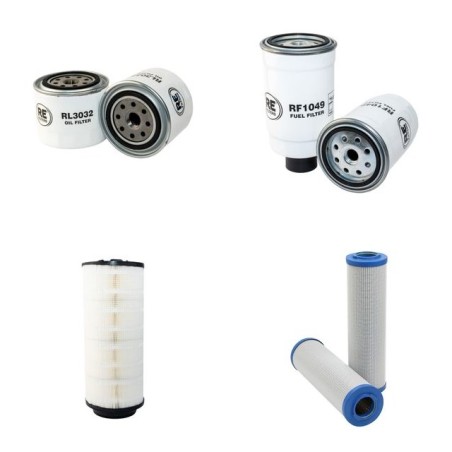 BOSCHUNG PONY P 2 Filter Service Kit w/VM HR 494HT3 EURO 3 Eng.