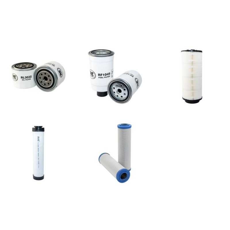BOSCHUNG SPEED-BROON 2500 Filter Service Kit w/VM 494 HT2 Eng.