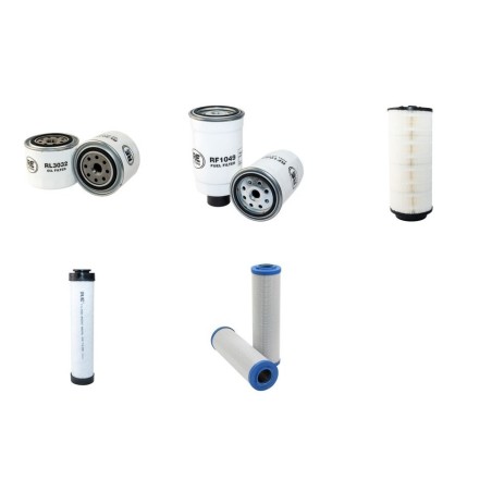 BOSCHUNG SPEED-BROON 2500 Filter Service Kit w/VM 494 HT2 Eng.
