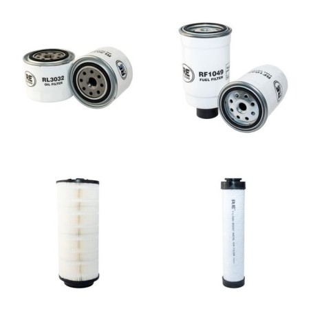 BOSCHUNG SPEED-BROON 2500 Filter Service Kit Air Oil Fuel Filters w/VM 494 HT2 Eng.
