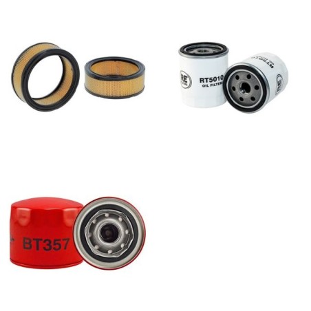 CUSHMAN J.R. TURF TRUCKSTER Filter Service Kit w/Kohler COMMAND 18 Eng.