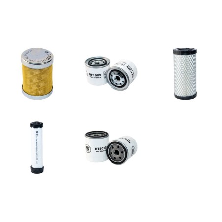 Cushman Turf Truckster Filter Service Kit with  Perkins 403C11 Engine Air Oil Fuel