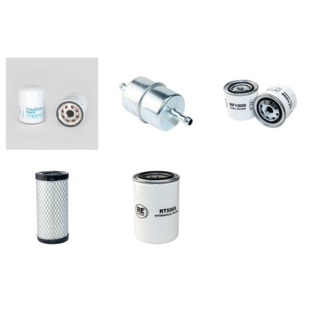 Cushman Turf Truckster Filter Service Kit with Shibaura Engine
