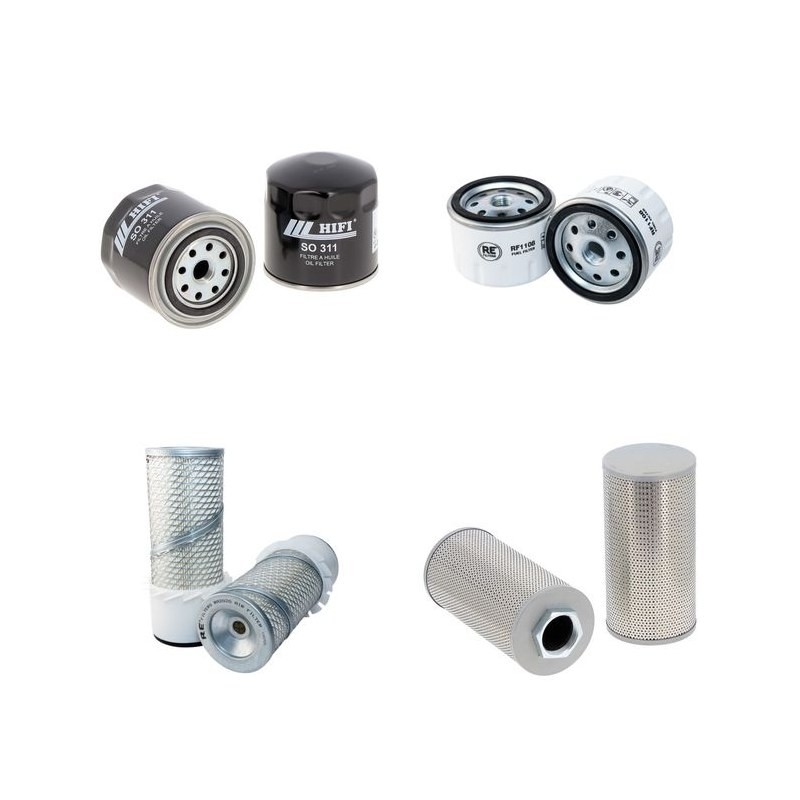 DULEVO 90 DR 2-RAPID Filter Service Kit with Ruggerini Rd 200 Eng