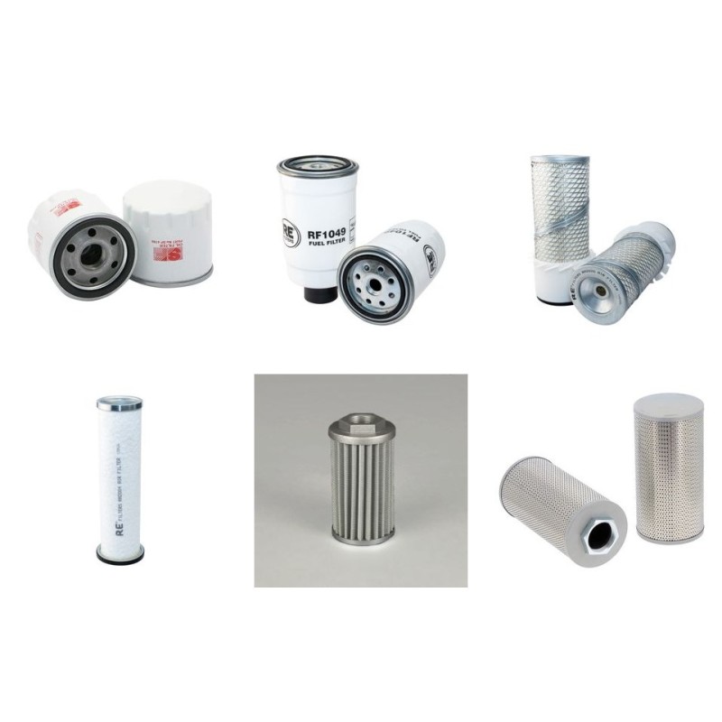 DULEVO 120 ELITE Filter Service Kit w/Lombardini FOCS Eng.
