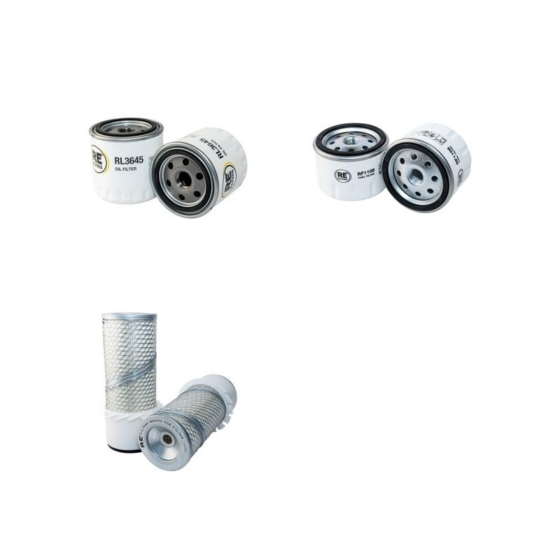 DULEVO 1300DL Filter Service Kit Air Oil Fuel Filters w/Lombardini Eng.