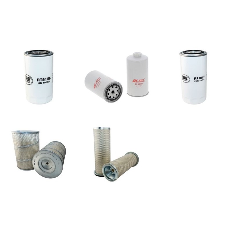 DULEVO 5000 EVOLUTION Filter Service Kit Air Oil Fuel Filters w/Iveco EURO 4 Eng.