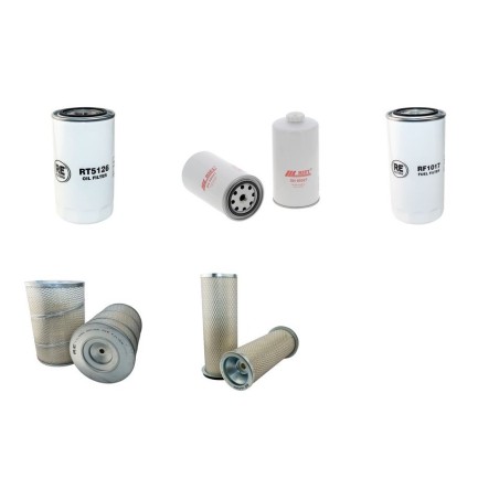 DULEVO 5000 EVOLUTION Filter Service Kit Air Oil Fuel Filters w/Iveco EURO 4 Eng.