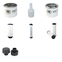 HAKO CITYMASTER 1200 Classic Filter Service Kit w/Yanmar