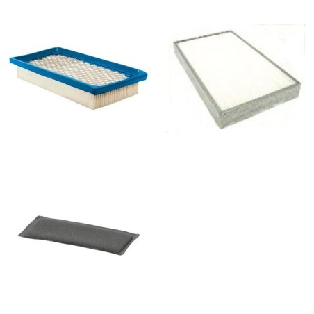 HAKO HAMSTER 780V Filter Service Kit w/BRIGGS 3.5PS/HP Eng.