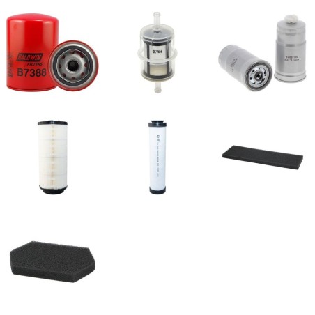 HOCHDORF-KEHRMASCHINEN MFH 2500 Filter Service Kit w/IVECO F1C 3.0LT 16V EUR 4 Eng.