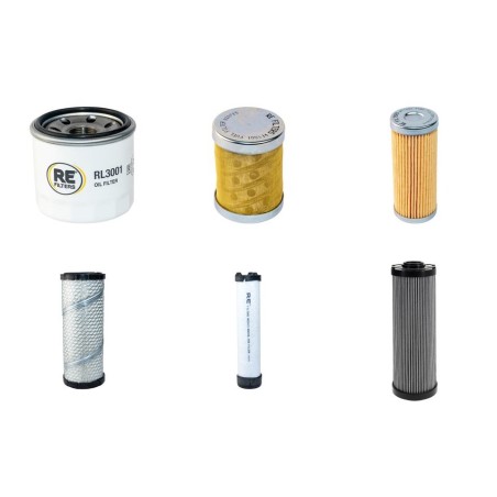 KAERCHER MC 50 Filter Service Kit w/Yanmar 3TNV76-XMHS Eng.