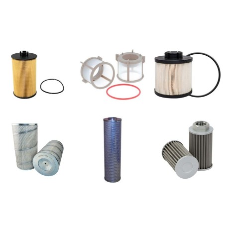 KAESSBOHRER PISTEN BULLY PB 100 Filter Service Kit w/MERCEDES OM 904LA Eng.   YR  1999-