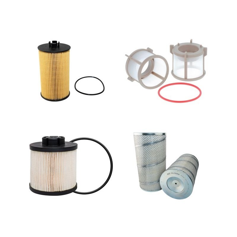KAESSBOHRER PISTEN BULLY PB 100 Filter Service Kit Air Oil Fuel Filters w/MERCEDES OM 904LA Eng.   YR  1999-