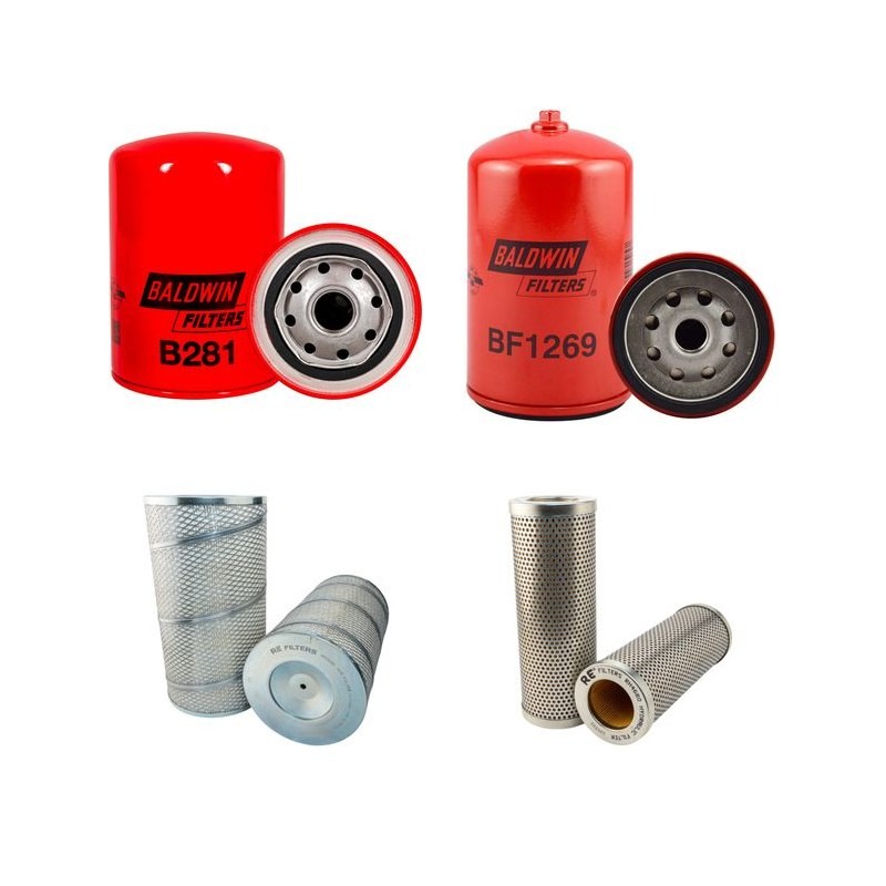 KAESSBOHRER PISTEN BULLY PB 160D Filter Service Kit w/Vm Hr 694Ht Eng.