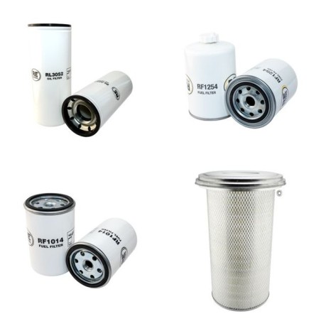 KAESSBOHRER PISTEN BULLY PB 280 Filter Service Kit w/Cummins 6CTA 8.3 Eng.