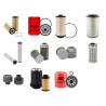KAESSBOHRER PISTEN BULLY PB 600 (POLAR) Filter Service Kit w/MERCEDES OM 460LA SCR Eng.