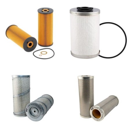 KAESSBOHRER PISTEN BULLY PB 25.130D Filter Service Kit w/Mercedes Om 617A Eng.